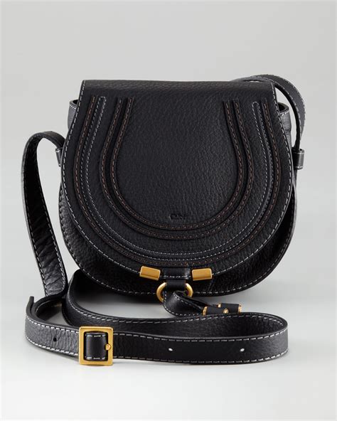 chloe marcie wallet black|chloé marcie small leather satchel.